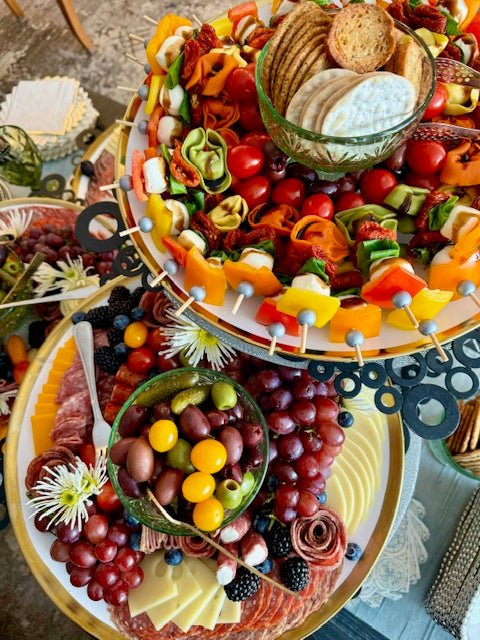 A beautifully plated, artfully designed dish from Fallier Food
